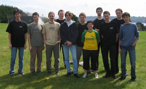 Photo de l'équipe ResEl 2004-2005